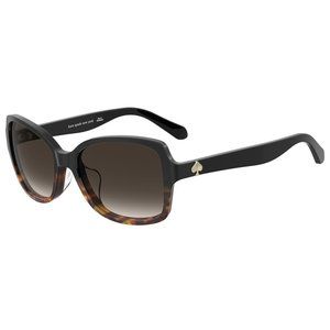 KATE SPADE AYLEEN F S Sunglasses WR7 BLK HAVAN 56mm
